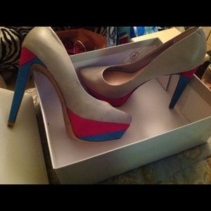 Jessica Simpson Heels w/Suede 8.5